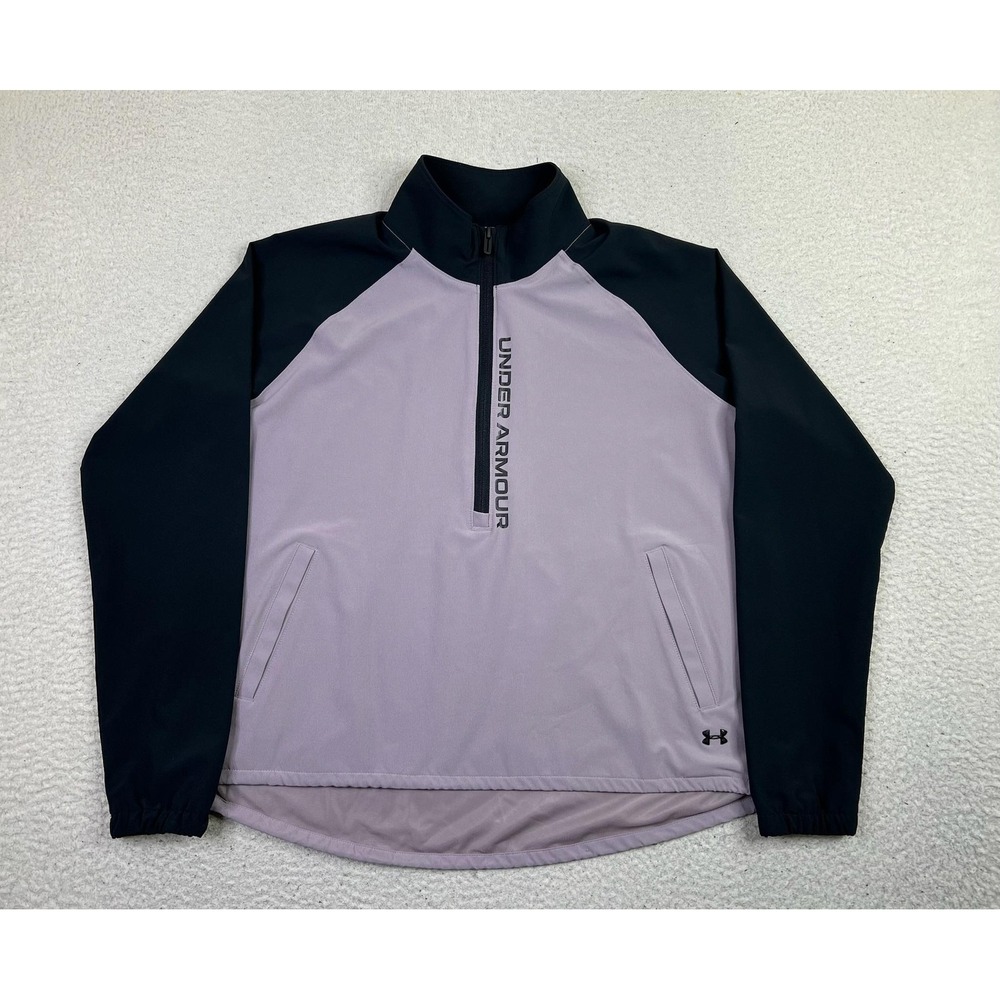 Under Armour‎ Jacket Women's Small Lavender 1/4 Zip Pullover UA Recover Training